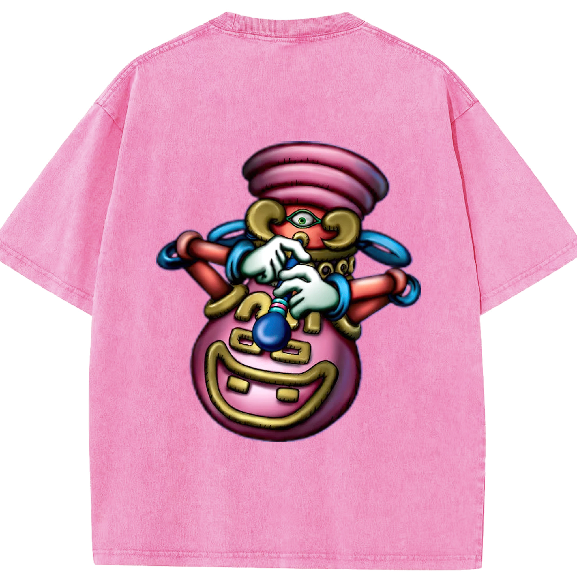 （画像用） 遊☆戯☆王 Yu-Gi-Oh! 綿100% ヴィンテージ風 半袖Tシャツ（背面プリント）